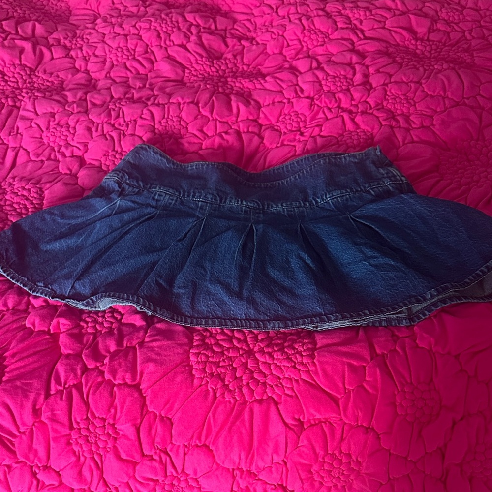 American Eagle Denim Mini Skort
